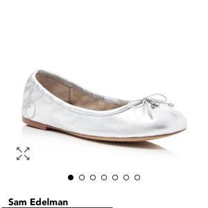 Sam Edelman Felicia Silver flat